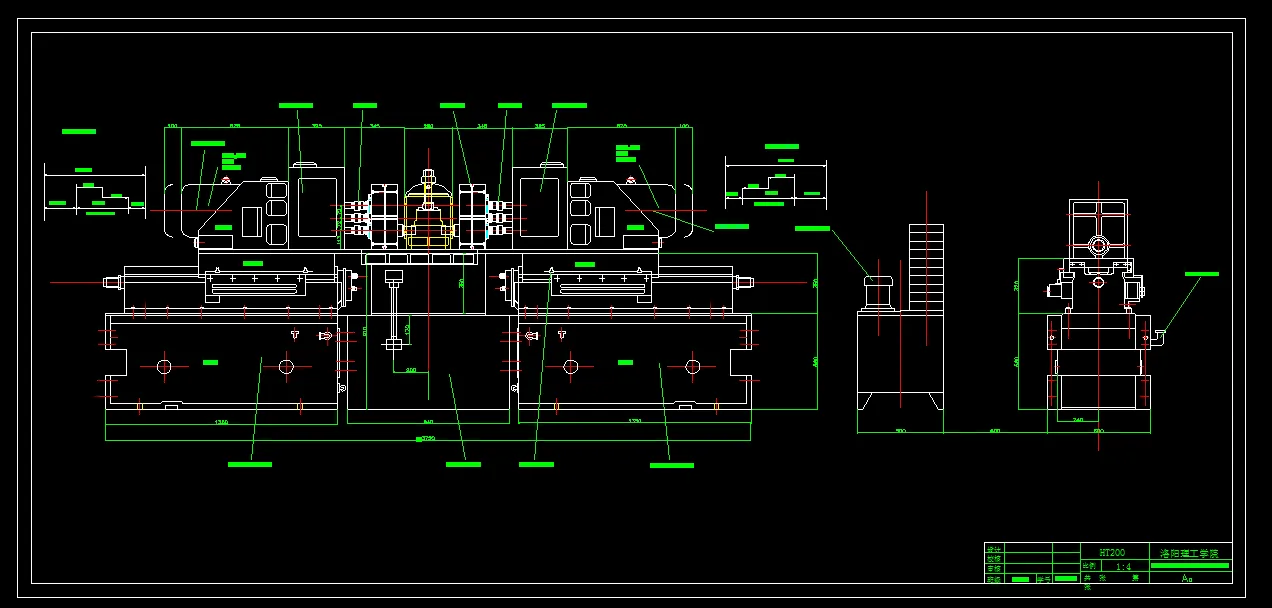Z3355-三孔双向卧式组合镗床夹具设计