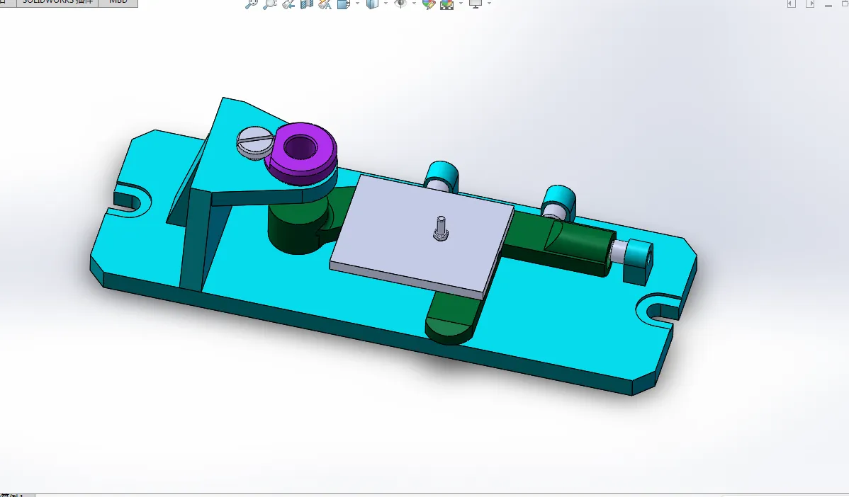 Z3366-C1318自动车床手柄工艺及钻φ16孔夹具设计【含SW三维图】