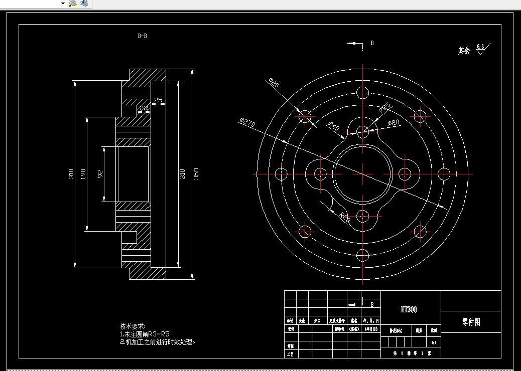 K2238-端盖零件加工工艺及钻8-20孔夹具设计【含SW三维图】