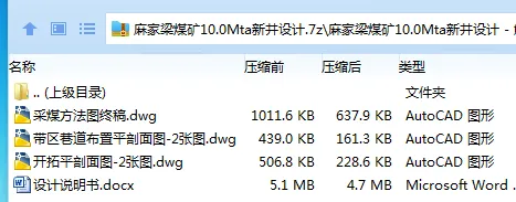 Z3686-麻家梁煤矿10.0Mta新井设计