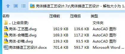 Z3700-壳体铸造工艺设计