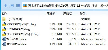 Z3766-涡北煤矿1.8Mta新井设计 Z3766-涡北煤矿1.8Mta新井设计