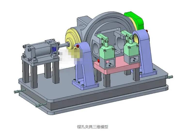 N9357-NT400立式铣床铣头加工工艺及镗孔夹具设计【含Creo三维图】