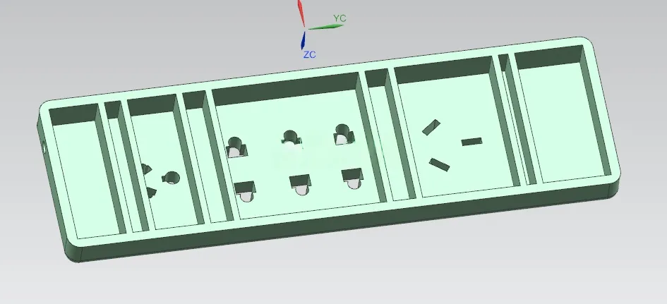 N9434-智能插座外壳注塑模具设计【含UG三维图】