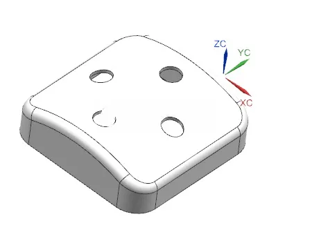 N9452-带孔弧形外壳注塑模具设计【含UG三维图】