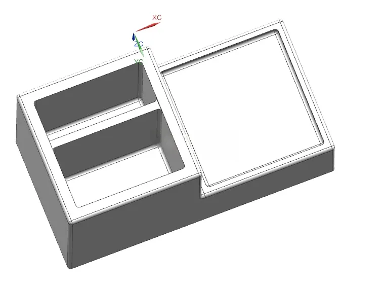 N9541-文具收纳盒注塑模具设计【含UG三维图】