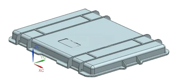 N9563-航空箱盖注塑模具设计【含UG三维图】