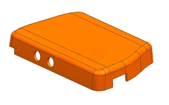 N9567-电池盖外壳注塑模具设计【含UG三维图】