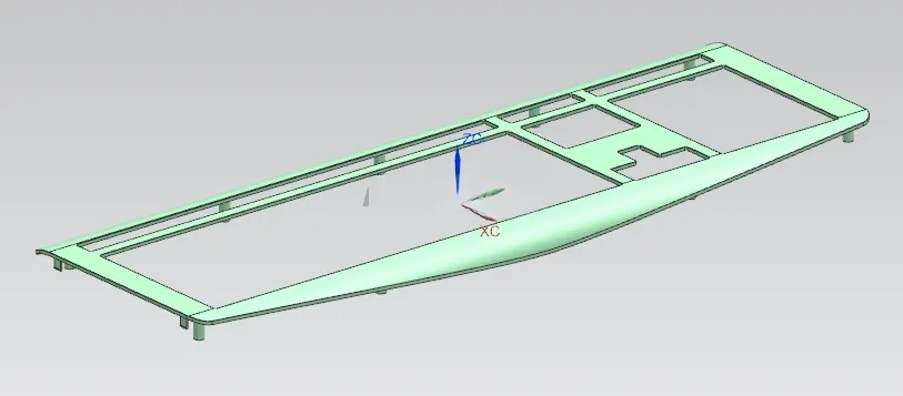 X1149-键盘注塑模具设计【含UG三维图】