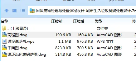 Z3957-城市生活垃圾焚烧处理设计 Z3957-300td城市生活垃圾焚烧处理设计