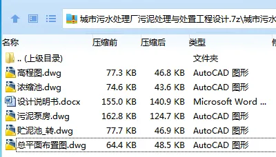 Z3969-城市污水处理厂污泥处理与处置工程设计 Z3969-城市污水处理厂污泥处理与处置工程设计