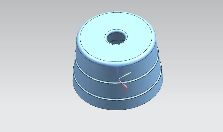 X1266-塑料凳子注塑模具设计【含UG三维图】