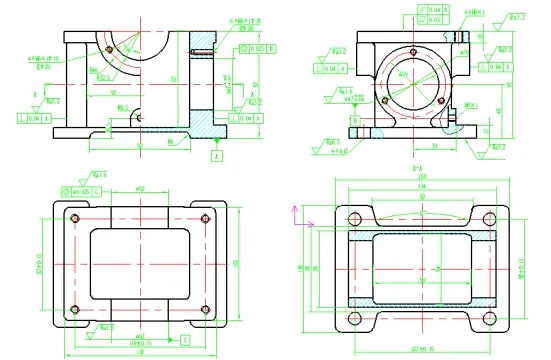 X1453-箱座零件工艺规程及钻4xM8螺纹孔夹具设计