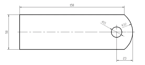 X1460-垫片冲孔冲压模具设计-长150
