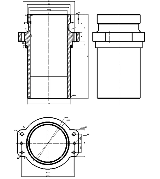 X1517-气缸套零件工艺规程及钻4-φ18孔夹具设计