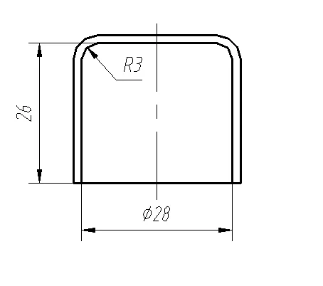 X1533-圆筒件拉深冲压模具设计