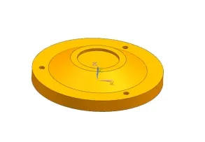 X1548-电机轴向护盖的注射模具设计