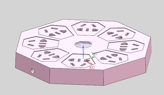 X1773-六边形电源插座上盖注塑模具设计【含UG三维图】