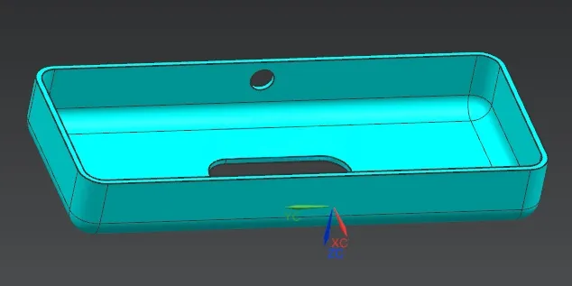 N9498-行李箱拖按钮盒注塑模具设计【含UG三维图】