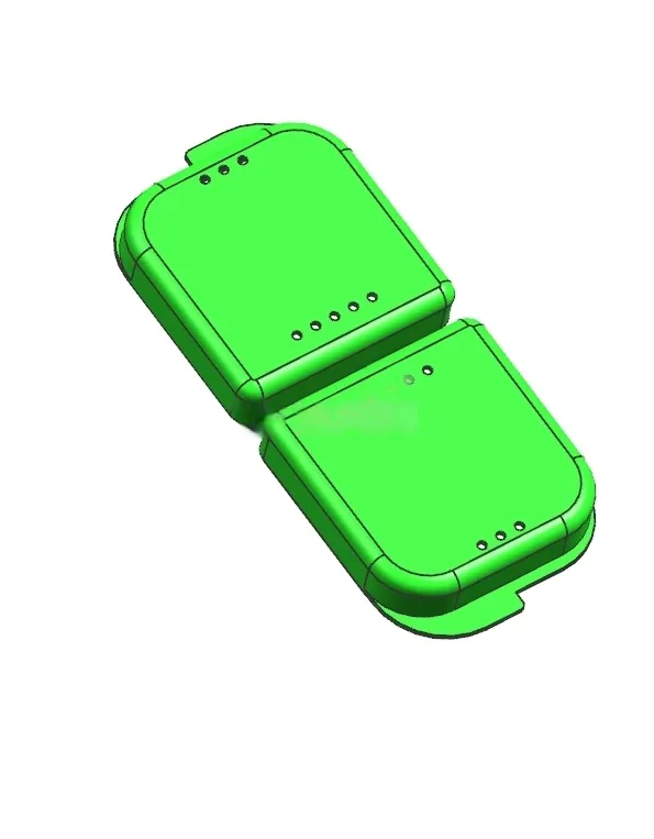 X2090-折叠盒盖注塑模设计【含UG三维图】