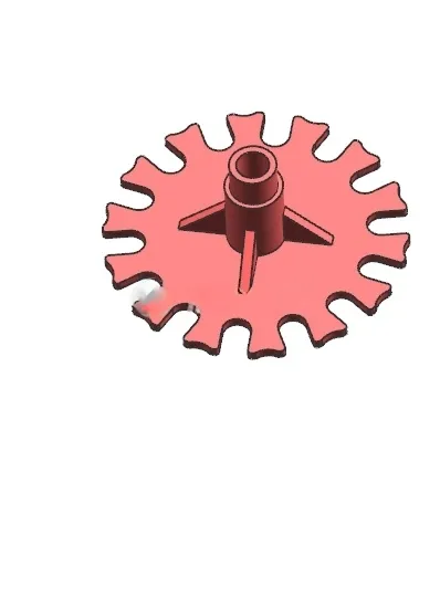 X2237-散热扇叶片注塑模具设计【含UG三维图】