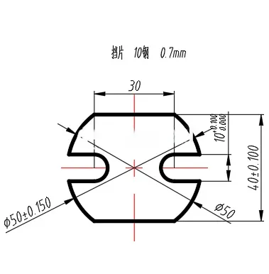 X2251-挡片落料模设计