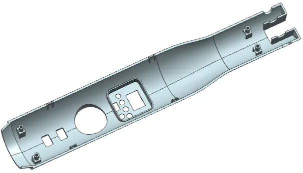 X3661-电风扇显示器外壳注塑模具设计【含UG三维图】