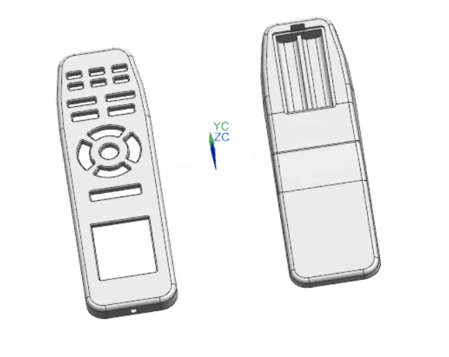 X3683-空调遥控器外壳注塑模具设计【含UG三维图】