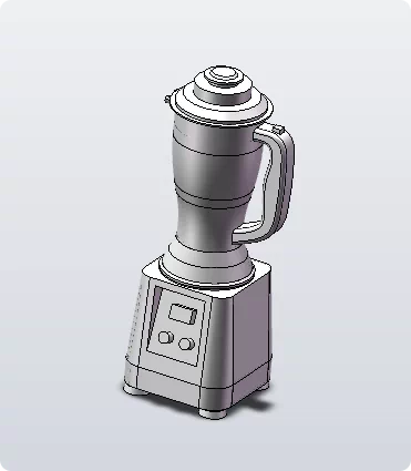 XY914-家庭料理机设计【含SW三维图】
