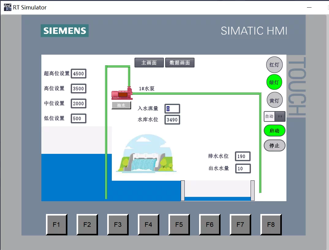 XY1081-基于S7-1200 PLC的电排站水位控制系统设计