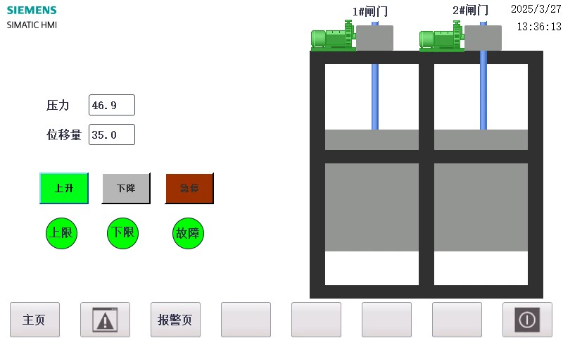 XY1135-基于PLC火电厂烟道闸门起升控制系统设计