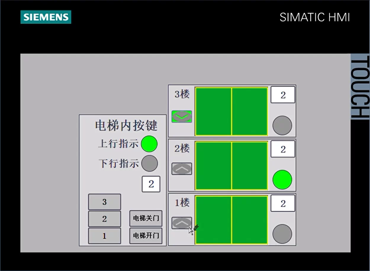 XY1145-基于S7-1200 PLC的三层电梯控制系统设计