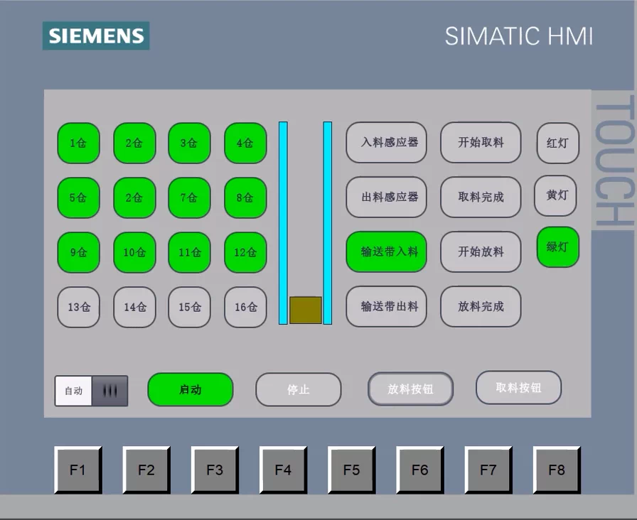 XY1175-基于S7-1500PLC的立体存储库控制系统设计