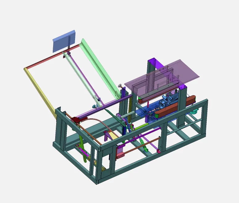 XY1635-基于SolidWorks的纸箱包装机结构设计【含SW三维图】