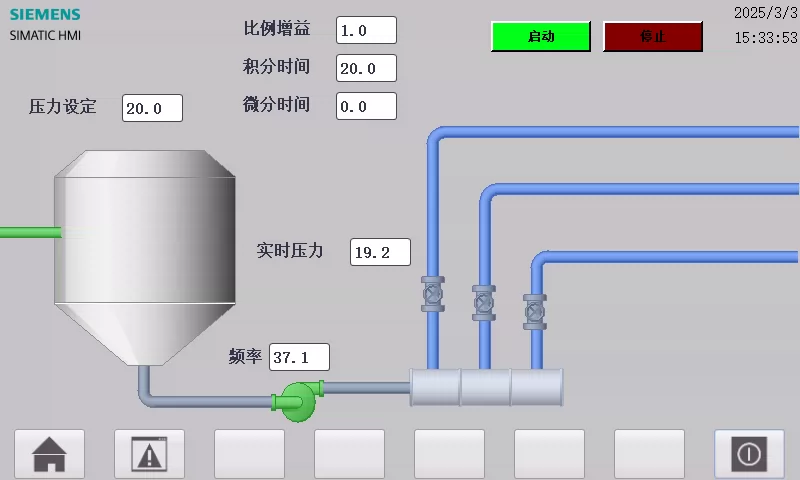 XY1732-基于S7-1200 PLC的恒压供水控制系统设计