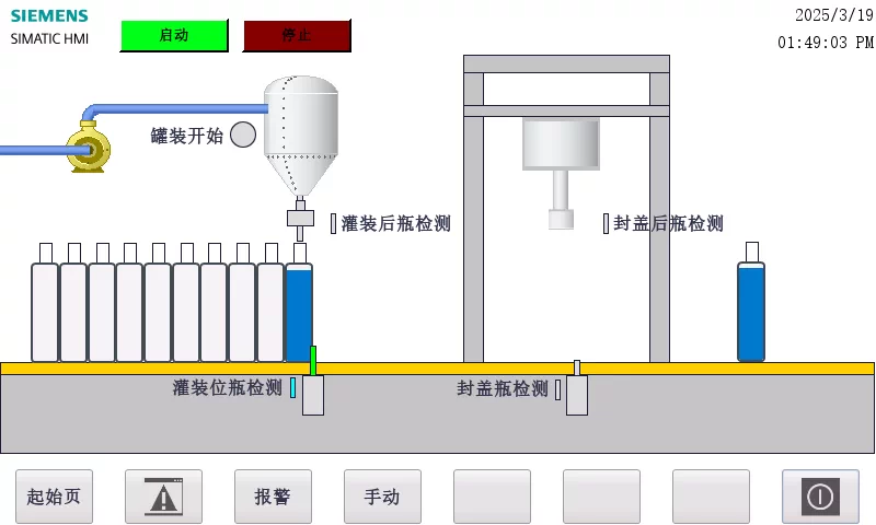 XY1746-基于S7-1200 PLC的布丁生产线自动灌装控制系统设计