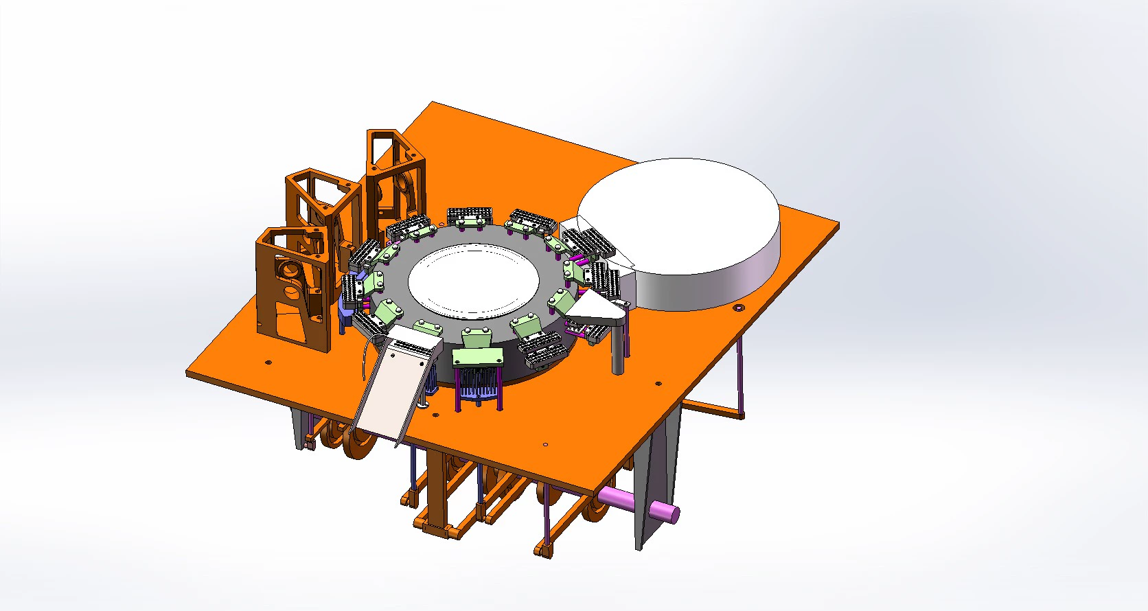 XY2000-CFM5000型胶囊充填机盘凸轮参数优化【含SW三维图】