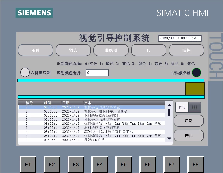 XY2225-基于S7-1200 PLC的手机后盖分拣机械手控制系统设计