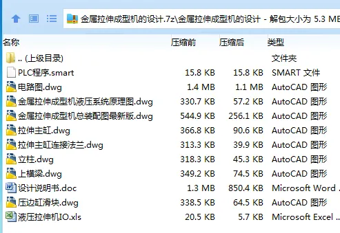 Z4100-金属拉伸成型机的设计【含PLC控制】 Z4100-金属拉伸成型机的设计【含PLC控制】