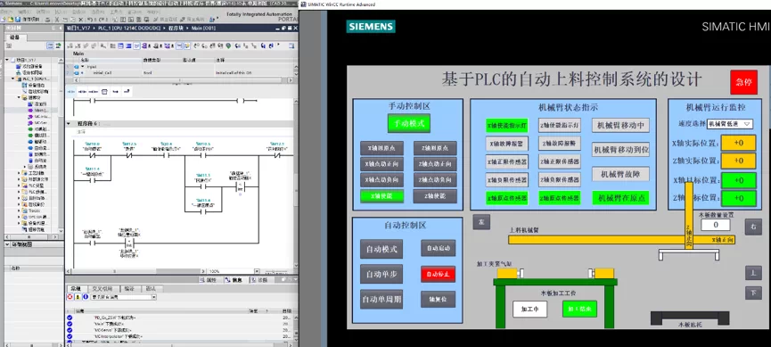 XY2736-基于PLC的自动上料控制系统设计