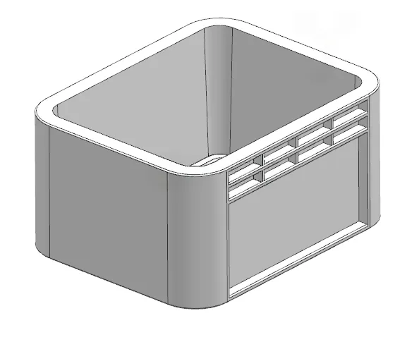 X3791-塑料周转箱注塑模具设计【含UG三维图】