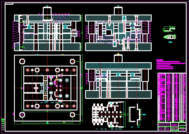 KF2107-拉绳位移传感器安装板级进模设计【含UG三维图】