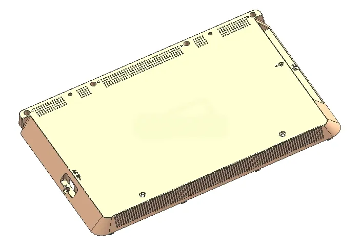 X3876-电视机后壳注塑模具设计【含UG三维图】