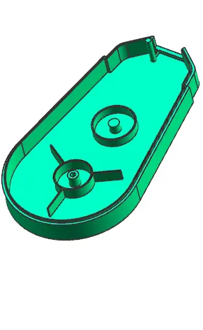 X3993-修正带上盖注塑模具设计