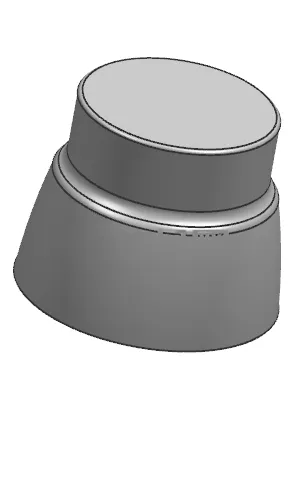 X4023-饮料装饰盖注塑模设计