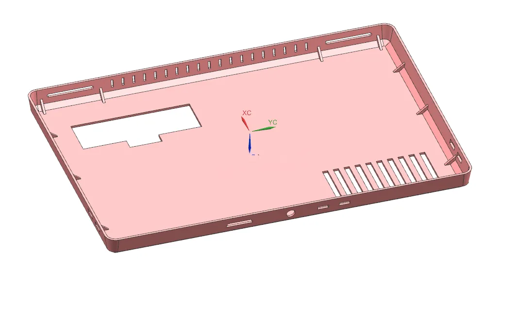 X4210-笔记本后盖注塑模具设计【含UG三维图】