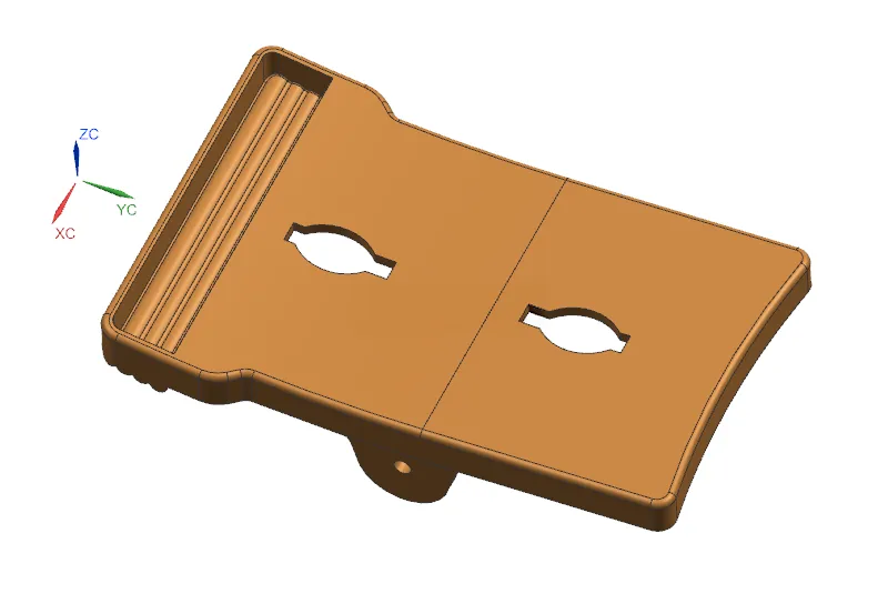 X4329-多用台夹扇下夹盖塑件注射模具设计【含UG三维图】