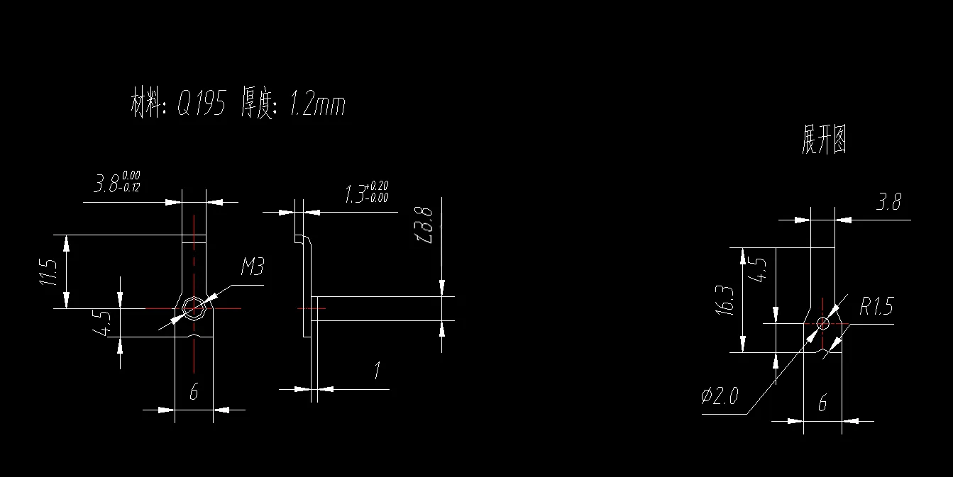 X4436-止动件冲压模设计