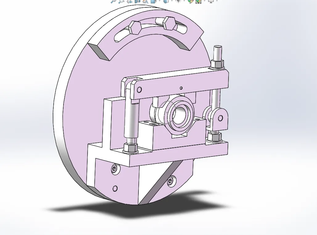 KS864A-16016爪结合子加工工艺规程及车φ35孔夹具设计[含SW三维图]