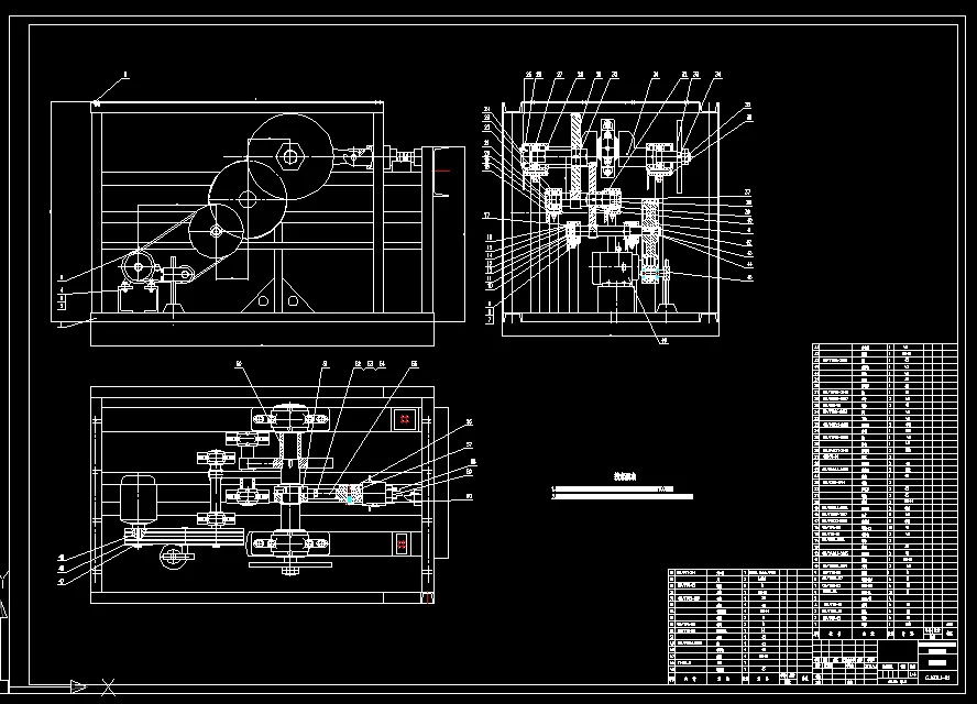 A0014-卧式钢筋切断机的设计